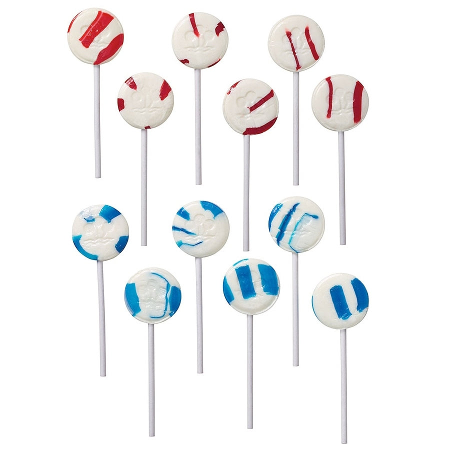 Patriotic Pops, Bulk 15 lb Carton of Lollipops