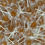 Butterscotch Lollipops, Bulk 4 lb. Carton