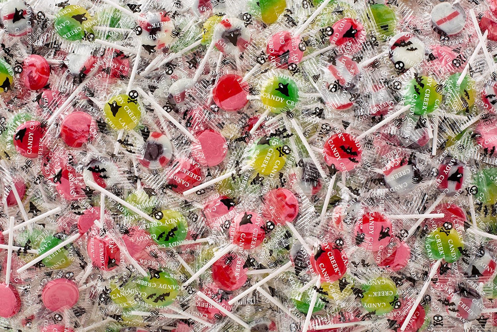 Spooky Pops, Halloween Lollipops, 15lb Carton