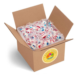 Patriotic Pops, Bulk 5lb Carton of Lollipops