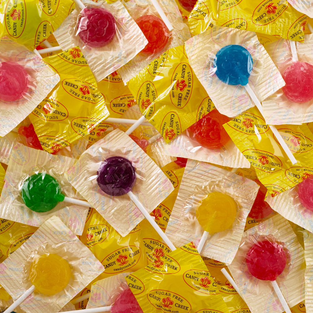 Sugar Free Lollipops Fruit Flavors 3 Lb Carton Candycreek Sugar free lollipops fruit flavors 3 lb carton candycreek
