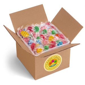 
            
                Load image into Gallery viewer, Sugar Free Oval Lollipops, 8 Fruit Flavors, 4 lb. Carton
            
        