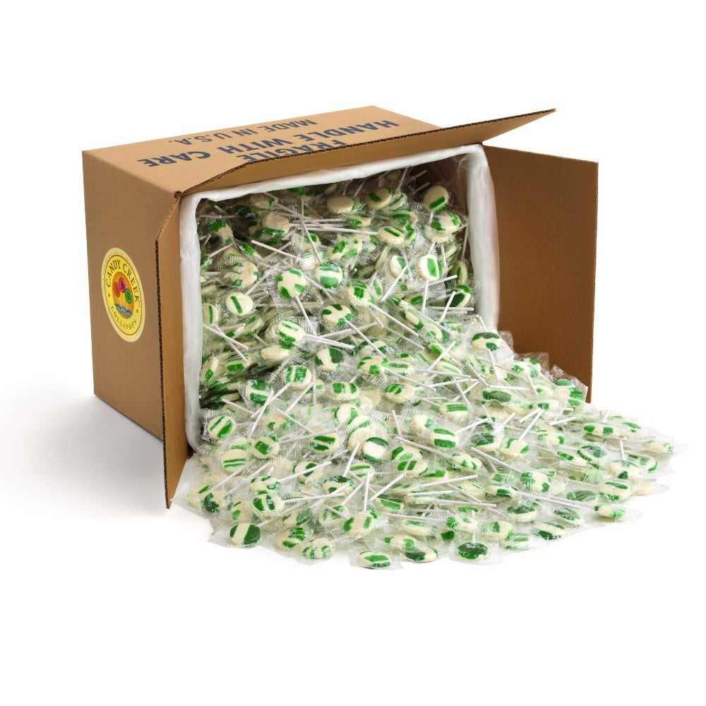 
            
                Load image into Gallery viewer, Wintergreen Lucky Lollipops, Bulk 18 lb. Carton
            
        